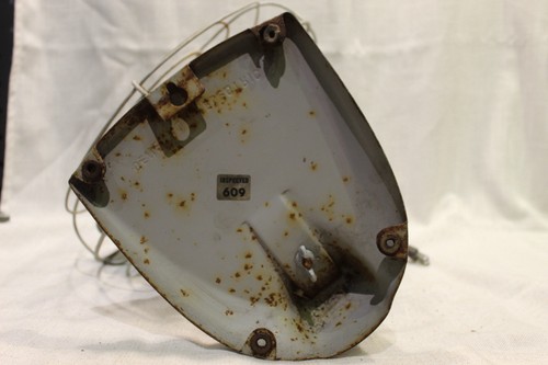 General Electric Oscillating Desk Fan WORKING! Vtg Industrial 1950s GE Red Logo - Picture 12 of 13