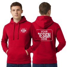 Personalised Hoodie – Custom Printed Text | Men’s Pullover Hooded Sweatshirt