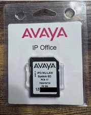 Avaya IP Office SD Card with R11.1 PLDS Licenses  MAXIMUM LICENSES LOADED  