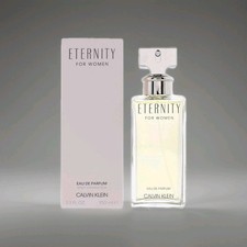 Image of ETERNITY CALVIN KLEIN 100ML EAU DE PARFUM SPRAY BNIB SEALED VALENTINES GIFT HER