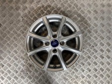 17-22 FORD FIESTA MK8 15" INCH 4 STUDS 8 SPOKE ALLOY WHEEL 6.0JX15H2 (SCRATCHED)