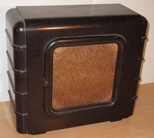 Guter Volkslautsprecher VL34 im Bakelit Gehäuse