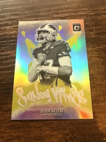 2025 Donruss Optic Josh Allen Base (RAW)