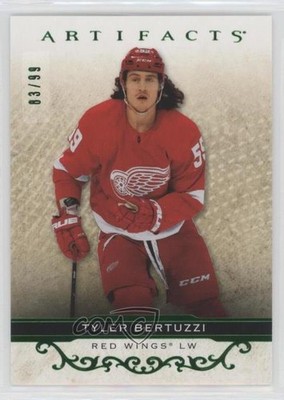 2021-22 Upper Deck Artifacts Emerald 83/99 Tyler Bertuzzi #79 0i1b