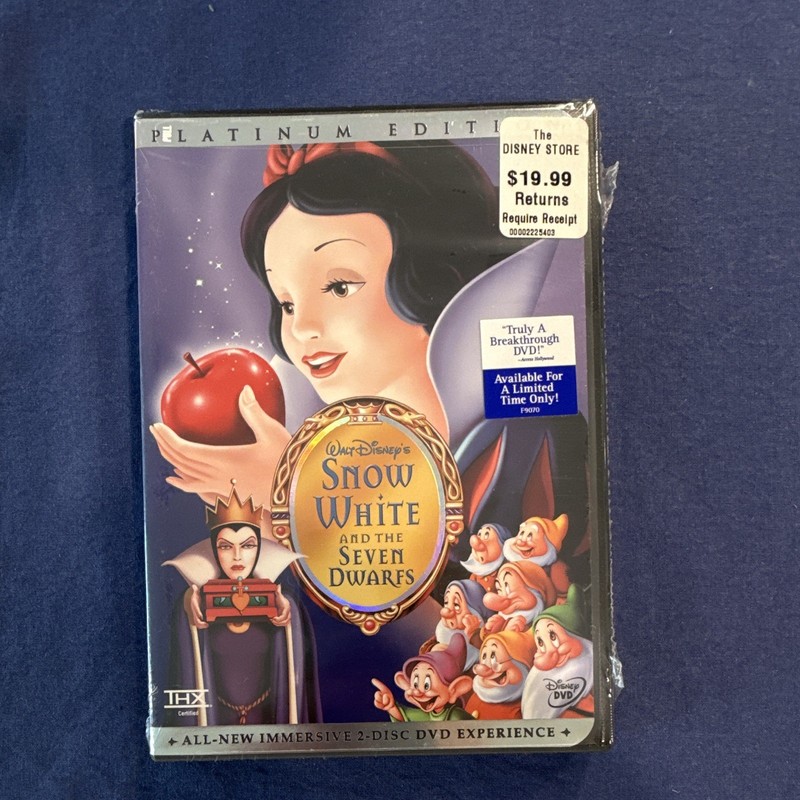 Walt Disney Snow White and the Seven Dwarfs Platinum Edition 2-Disc DVD NTSC