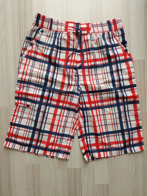 Herren Badehose , Short , Badeshort ,  kariert , Größe L ,  guter Zustand