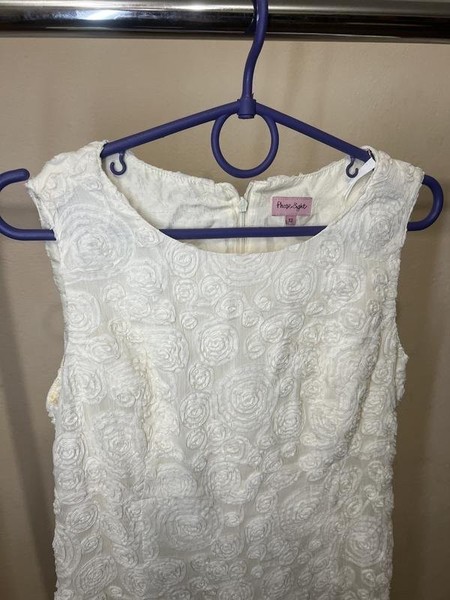 Women Phase Eight Dress White 36 / S / 44 #CCXM
