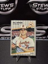 1989 Fleer - Billy Ripken #616 Black Box on Bat Knob