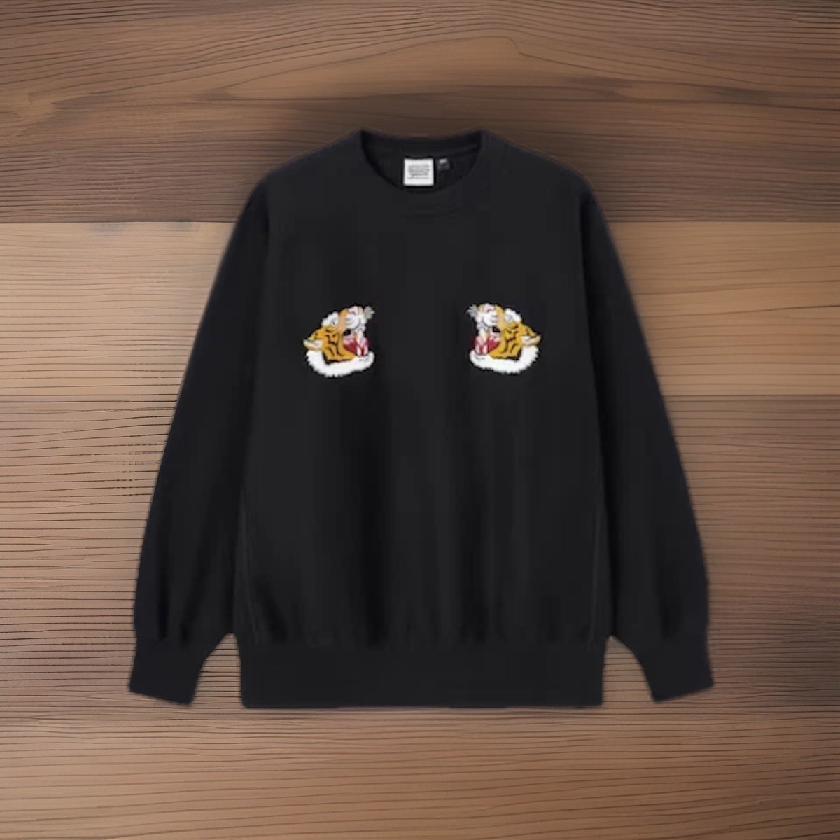 GU Heavyweight Sweatshirt Pullover Hiromichi Yokochi Tiger Japan