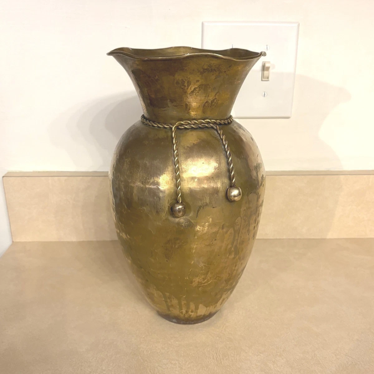 铜花瓶 黄铜花瓶花瓶| eBay