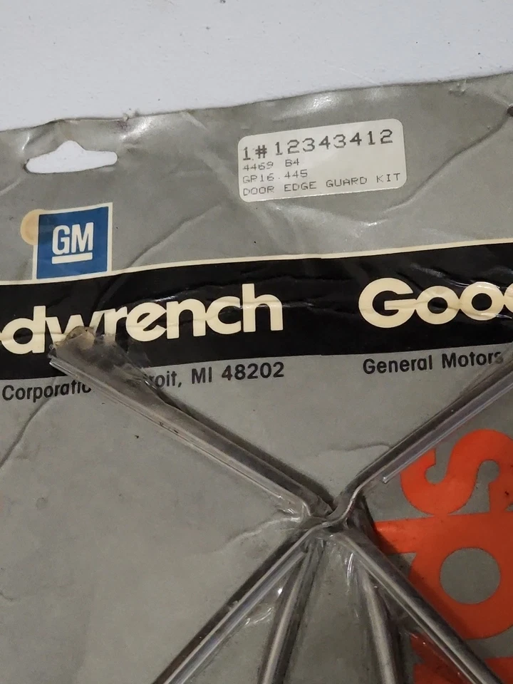 Nuevo de Lote Antiguo 1991-92 S10 Blazer Oldsmobile Bravada Guardabarros de Borde de Puerta Frt & Rr GM 12343412 Foto 2 de 3