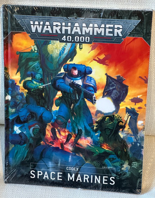 Warhammer 40K Codex Space Marines 9th Edition HC Brand New Factory Sealed GW