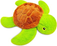 10-Inch Sea Turtle Stuffed Animal, Cute Turtle Plush Toys for Kids, Soft Stuffed