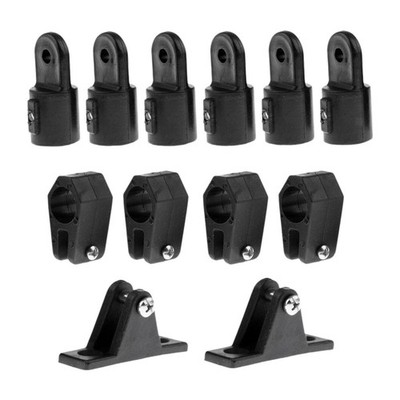 Top Fitting Hardware Set Marine Bimini Top Armaturen Außen 2 Deck Scharnier