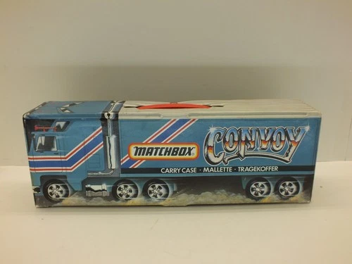 LESNEY MATCHBOX 1983 CONVOY CARRY CASE PLEASE READ DESCRIPTION (A34)