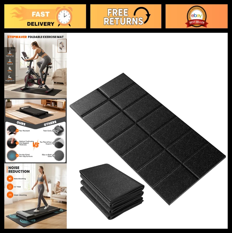 high-density folding walking pad mat