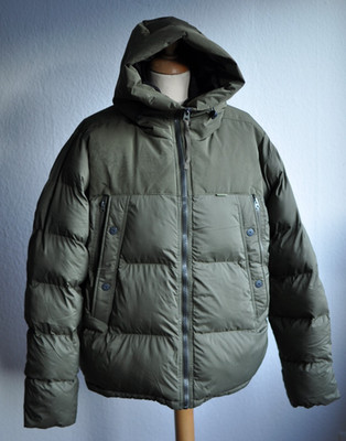 G-Star Raw Expedition Puffer Jacke Steppjacke gefüttert mit Kapuze Khaki XL