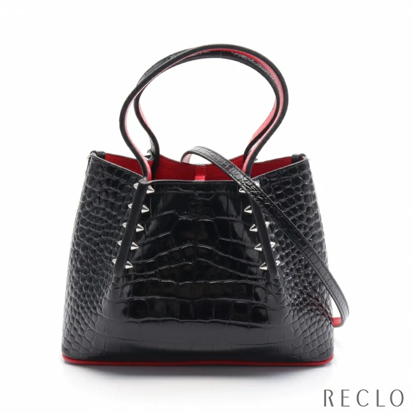 Christian Louboutin Cabarock Handbag Black Leather | eBay
