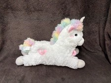 FAO Schwarz Unicorn Glow Brights Toy Plush LED Lights with Sound Tested Works