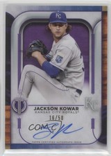 2022 Topps Tribute Tribute Auto Purple 16/50 Jackson Kowar #TA-JK Auto uk2