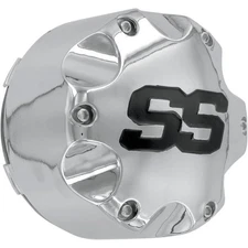 Itp P156SS SS Alloy Center Cap - Chrome - 4/156 Bolt Pattern