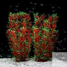 Aquarium Decor Plastic Plants Extra Large 21 Inches Artificial Fish Tank Plants