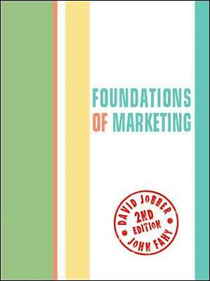 Foundations of Marketing with Redemption card by David Jobber, John Fahy (Mixed 