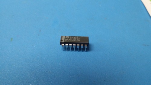 (10 PCS) DM74LS02N NSC NOR Gate, LS Series, 4-Func, 2-Input, TTL, PDIP14 - Picture 1 of 1