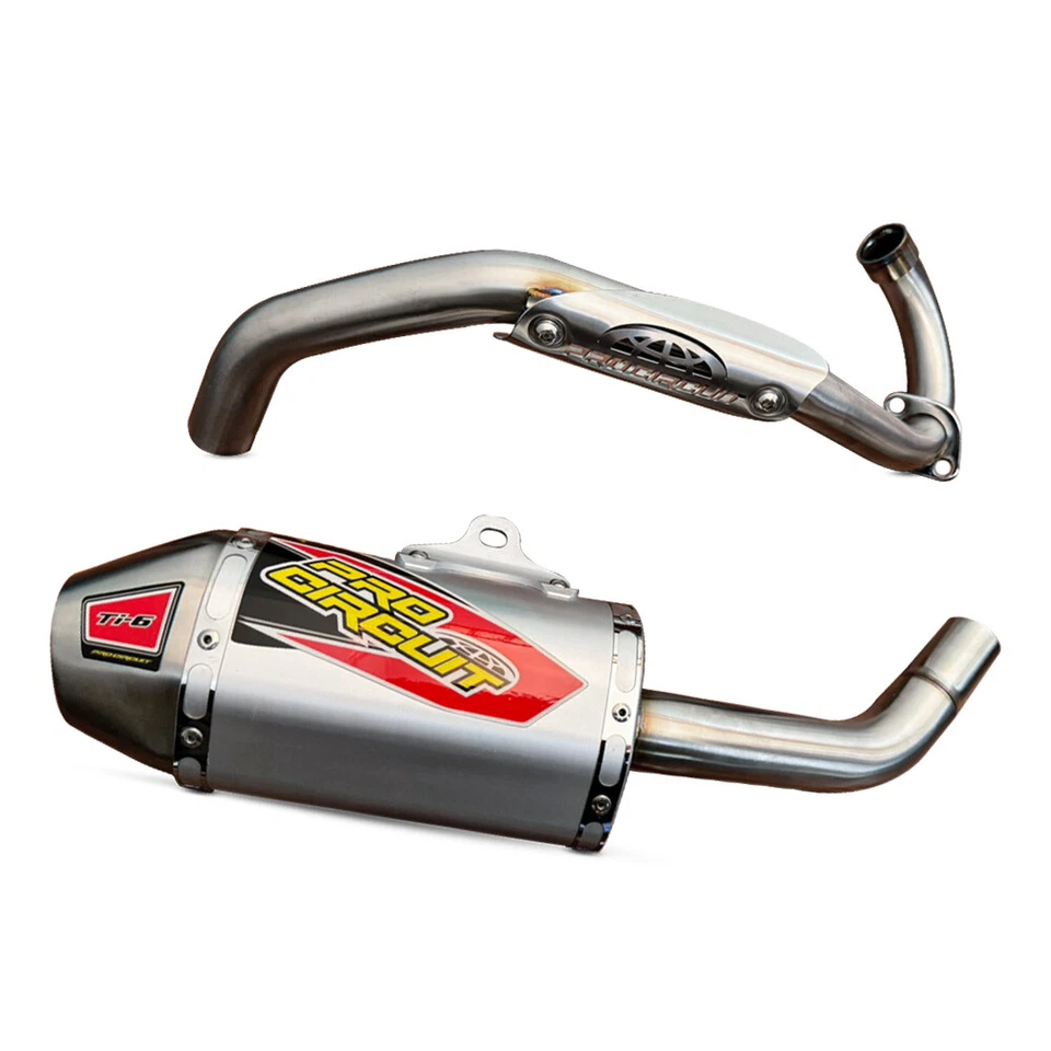 Full System Exhaust Muffer Racing Short Pipe Fit For KAWASAKI KLX110L KLX110L - Image 4 of 4