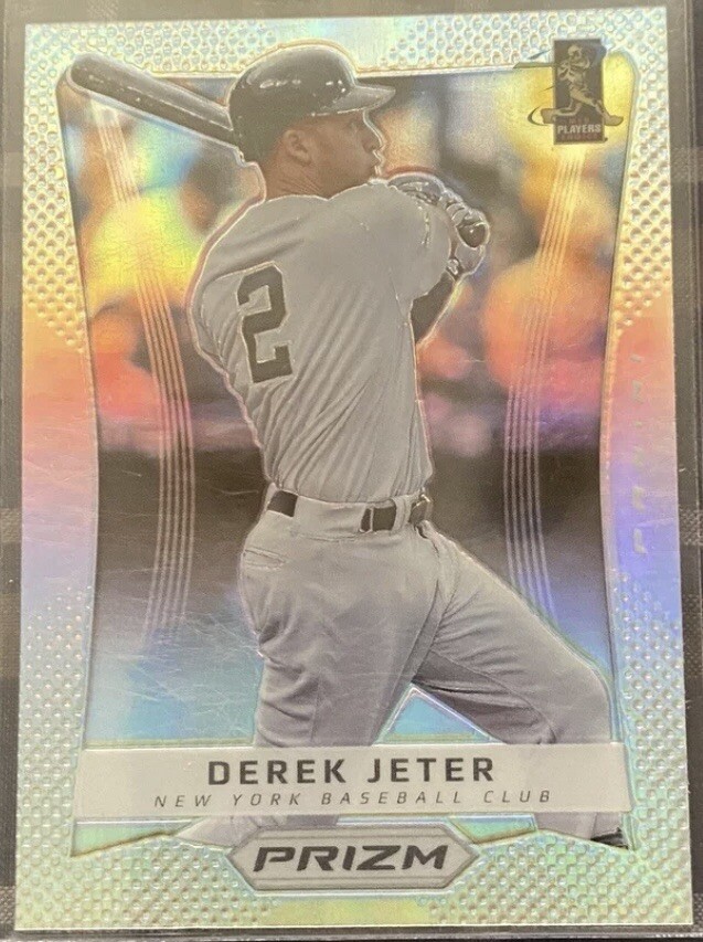 DEREK JETER 2012 Panini Prizm Refractor #22 Silver Prizms SP NYYankees Nice