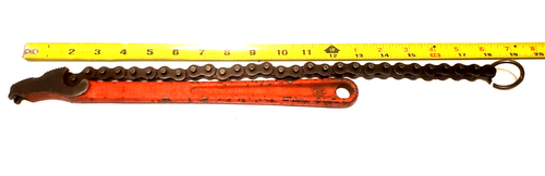 RIDGID TOOLS C-12 CHAIN WRENCH PIPE PLUMBERS MECHANIC - Picture 5 of 5