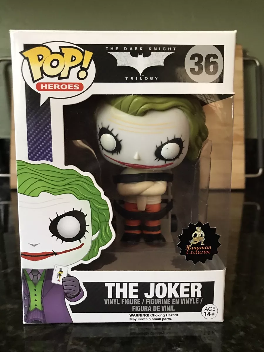 Custom Funko Pop! Joker Straight Jacket Dark Knight Heath Ledger Batman  Superman