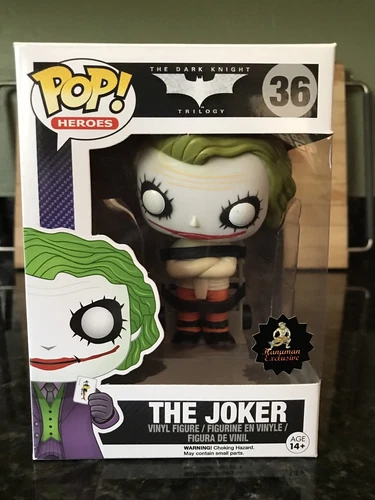Custom Funko Pop! Joker Straight Jacket Dark Knight Heath Ledger Batman Superman