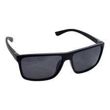 Merry's Sunglasses S8225 58-16 131 TC0-2BO 3P Italy Design Matte Black Square