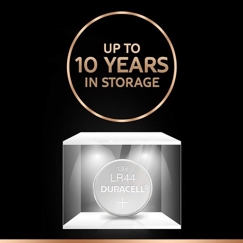 2 Duracell LR44 1.5V Batteries Alkaline Long Lasting Power R44 A76 AG13 SR44SW eBay