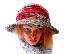 Damen eleganter Strohhut SEEBERGER Farbauswahl Anlasshut Sonnenschutz UV 50+