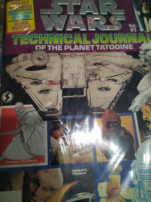 1993 STAR WARS TECHNICAL JOURNAL OF THE PLANET TATOOINE VOL.1 STARLOG 90sbox1