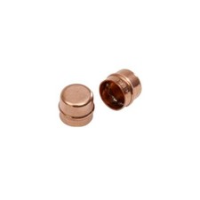 Stop End Solder Ring Cap Off End Plumbing Pipe Fittings Bronze 15mm 22mm