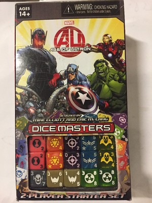 Dice Masters Marvel Avengers Age Of Ultron 2-player Starter Set For Dice Game