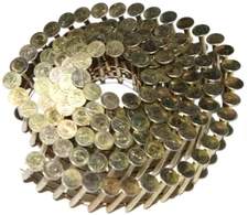 1-1/4" Length Coiled Roofing Nails 1 Coil 115 Nails