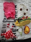 Misc Pet Dog Costume And Jacket And Accessories Like Yoda Ears Taco, Hat, Bells