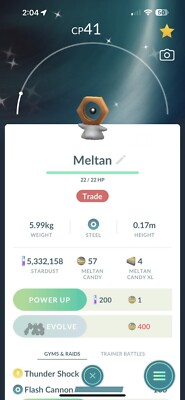 Pokémon Go ️ Shiny X151 - Mini Ptc Level 70 + 6 Millions Stardust