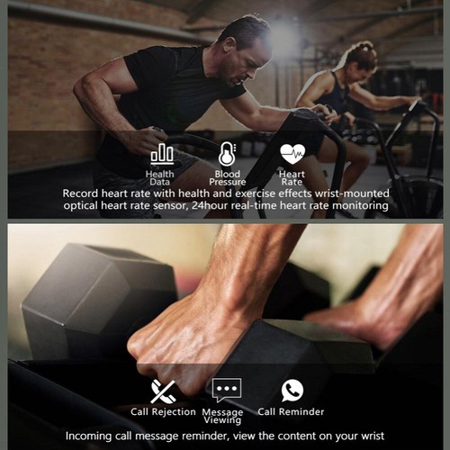 2023 Bluetooth Call IP68 Waterproof Sports Smart Watch LEMFO C22 For Android IOS - Picture 10 of 22