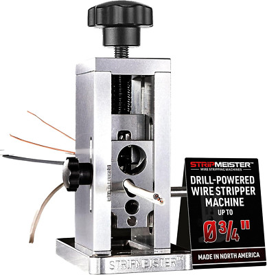 Drill-Powered Wire Stripper - Fast, Safe & Efficient for Ø3/4'' Copper Wire