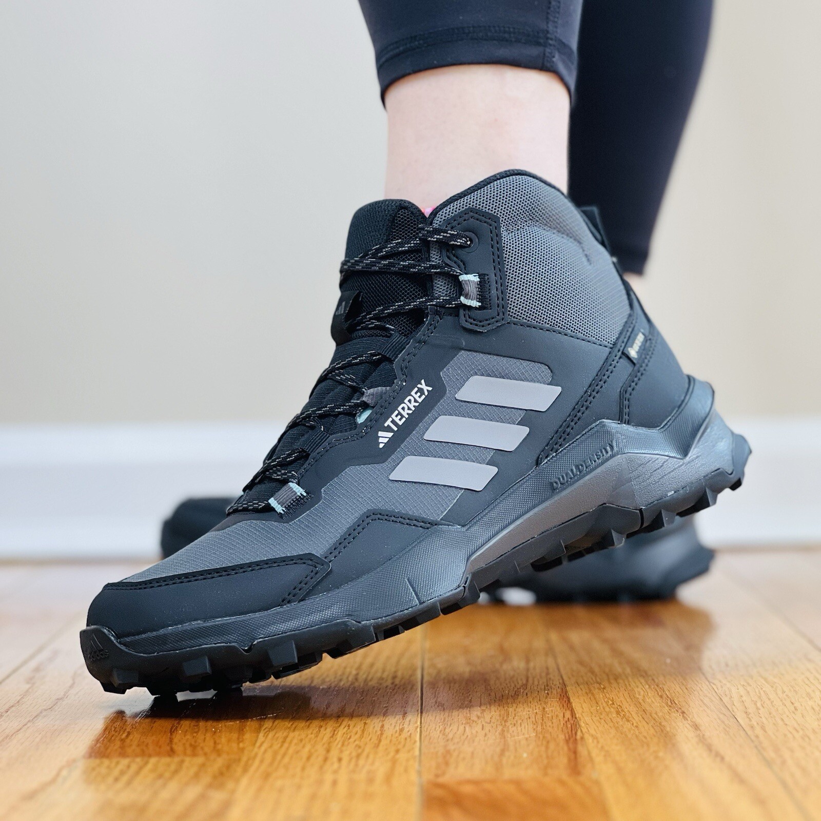 Adidas Terrex AX4 Gore-Tex Mid Women Size 5.5 Sneaker Hiking Shoe Athletic #049 image 5