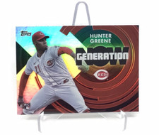 HUNTER GREENE 2022 Topps Update Generation Now RC GN-64 CINCINNATI REDS
