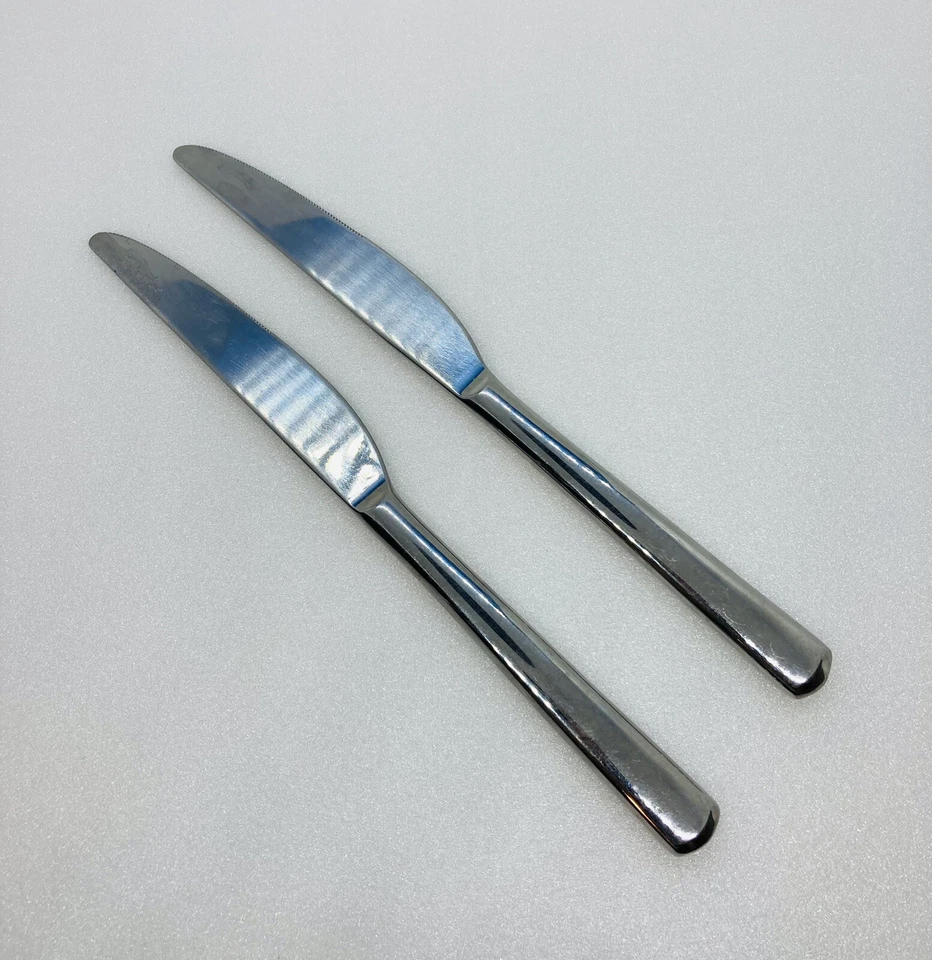 Juego de cuchillos de cena IKEA cubiertos de acero inoxidable 9” mango moderno 26 Foto 2 de 4