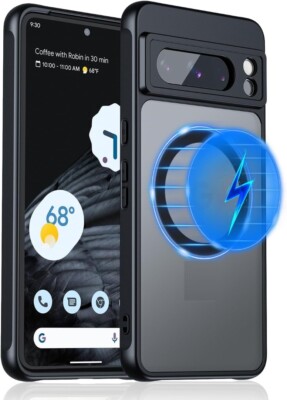 Custodia In Pelle Portafoglio Per Google Pixel 8A - Con Porta Carte Magnetico E Supporto Regolabile - Colore Cachi, Motivo Gatto Carino - Protezione Antiurto - 3