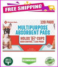 Member's Mark Pet Training Pads, 23" x 24" - 120 ct. - New Box