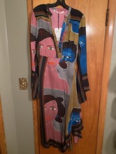 Zara Face Dress Med NWT